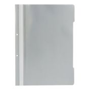 Dosar cu sina si 2 perforatii Noki, gri, 50 bucati/set