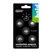 Magneti neodim disc Grand GR-N509, 9x1. 5mm, set 5 buc