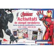 Marvel. Avengers. Activitati de alungat nerabdarea. Carte cu planse reutilizabile si carioca