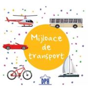 Mijloace de transport. Carte pliata