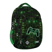 Ghiozdan scolar Majewski ST Right, BP04, Neon Pad, 4 compartimente, 43 x 32 cm