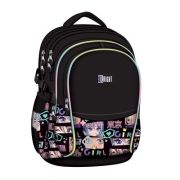 Ghiozdan scolar Majewski ST Right, BP01, Color Anime, 4 compartimente, 43 x 32 x 21 cm