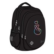 Ghiozdan scolar Majewski ST Right, BP06, Pastel K-Pop, 4 compartimente, 42 x 31 x 22 cm