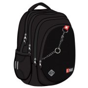 Ghiozdan scolar Majewski ST Right, BP06, X White, 4 compartimente, 42 x 31 x 22 cm