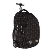 Troller scolar Majewski ST Right, TB01, Golden Cats, 4 compartimente, 44 x 32 x 25 cm