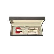 Pix multifunctional de lux PENAC Maki-E (pictura japoneza) - Hoo-oo, corp alb, in cutie cadou