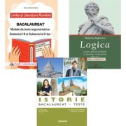 Pachet Bacalaureat Limba si literatura romana Subiectul 1 si 2, Logica Ghid complet si Istorie - Oana Valeria Chelaru, Adrian Ilie Aichimoaie, Valeriu Sofronie