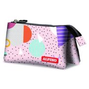 Penar neechipat, cu 3 fermoare, ALPINO Geometric