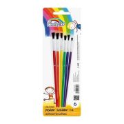 Pensula Fiorello GR-2252, varf rotund, nr. 1-6, set 6 buc