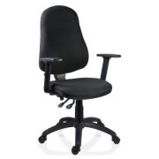 Scaun operational, Xenia, ergonomic, negru