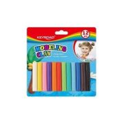 Plastilina Keyroad, 12 culori (P2671)