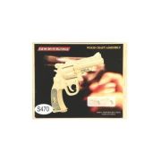 Puzzle lemn 3D - Pistol M19 Bulldog, 2 foi, Colorarte, A028-2