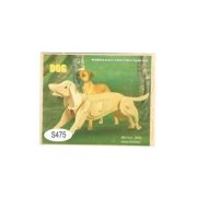 Puzzle lemn 3D - Caine, 2 foi, Colorarte, M011A-2/HS1028-2