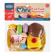Restaurant mic fast-food, MegaCreative 549600, 20x21x6 cm, 10 piese, 3+ ani