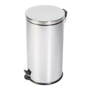 Cos inox cu pedala si galeata interioara, 40L