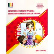 Suport didactic pentru aplicarea curriculumului pentru educatia timpurie. pentru set 3 carti Nivel 1 3-4 ani - Alexandra Manea
