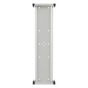 Suport Tarifold de perete, pentru 10 display-uri A4, gri