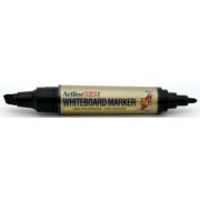 Marker pentru tabla de scris ARTLINE 525T, doua capete - varf rotund 2. 0mm/tesit 5. 0mm - negru