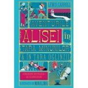 Aventurile Alisei in Tara Minunilor & in Tara Oglinzii. Editie ilustrata - Lewis Carroll