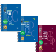 Pachet EDITII SPIRALATE Septembrie 2025. Codul civil, Codul de procedura civila. Codul penal si Codul de procedura penala - Dan Lupascu