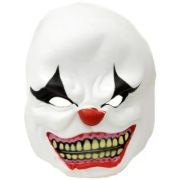 Masca clovn PartyTime Halloween din spuma, prindere elastic