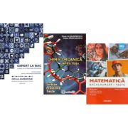 Pachet Bacalaureat 2026. Ghid complet Limba si literatura romana, Matematica M2 Tehnologic. Teste si Chimie organica pentru liceu - Delia Ambrosie, Daniela Stoica,