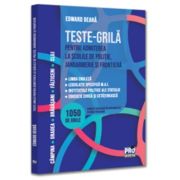 Teste-grila pentru admiterea la scolile de politie, jandarmerie si frontiera. Limba engleza legislatie specifica M. A. I. institutiile politice ale statului educatie civica si cetateneasca - Edward Deara