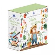 Gradina de legume. Puzzle magic de colorat cu apa