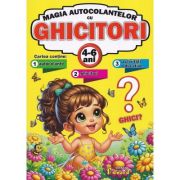 Magia autocolantelor cu ghicitori 4-6 ani