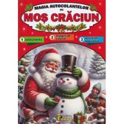 Magia autocolantelor cu Mos Craciun