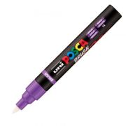 Marker UNI PC-5BR, varf pensula, 1-4 mm, violet, Posca (M1611)