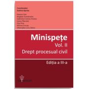 Minispete. Volumul 2. Drept procesual civil. Editia a 3-a - Evelina Oprina