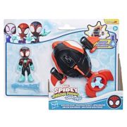 SPIDEY SI PRIETENII LUI UIMITORI MARVEL SET FIGURINA 7.6CM SI SUBMARINUL DELFIN