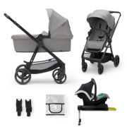 Carucior Kinderkraft Newly, 4 in 1, moonlight grey