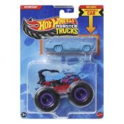 HOT WHEELS MONSTER TRUCK SI MASINUTA METALICA SCORPEDO