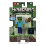 MINECRAFT CRAFT A BLOCK FIGURINA ZOMBI 8CM