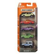 Matchbox Set 5 masinute metalice MBX Retro II scara 1: 64