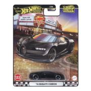 Hott Wheels Premium Boulevard masinuta metalica Bugatti Chiron 16 scara 1: 64