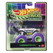 HOT WHEELS MONSTER TRUCK GLOW IN THE DARK MASINUTA CARBONATOR XXL CU ROTI MOV SCARA 1 LA 64