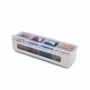 CUTIE SNACK 4 COMPARTIMENTE, MELII, IVORY