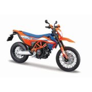 MAISTO MOTOCICLETA METALICA EDITIE SPECIALA KTM 690 SMC PORTOCALIU SCARA 1 LA 18