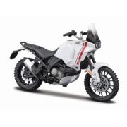 MAISTO MOTOCICLETA METALICA CU STAND EDITIE SPECIALA DUCATI DESERT X SCARA 1 LA 18