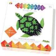 Kit origami cu 134 piese, Creagami, Broasca testoasa