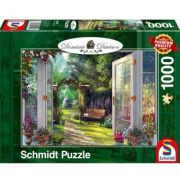 Puzzle 1000 piese, Dominic Davison - Vedere spre gradina fermecatoare, Schmidt
