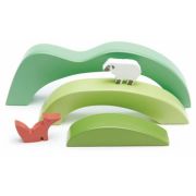 Dealurile verzi, din lemn premium Green Hills View