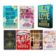 Seria Colleen Hoover: Totul incepe cu noi, Totul se termina cu noi, Ugly Love, Verity, Dintotdeauna tu, Layla, Heart Bones - Set 7 volume