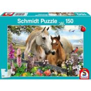Puzzle 150 piese, Iapa si manz, Schmidt