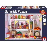 Puzzle 500 piese, Dulceuri si marmelada, Schmidt