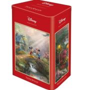 Puzzle 500 piese Thomas Kinkade - Disney - Mickey si Minnie, cutie metalica, 500 piese, Schmidt: