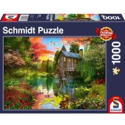Puzzle 1000 piese, Moara de apa, Schmidt